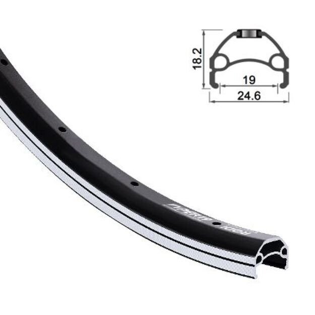 VIPER rim 28\ \  622x19 black 32 holes