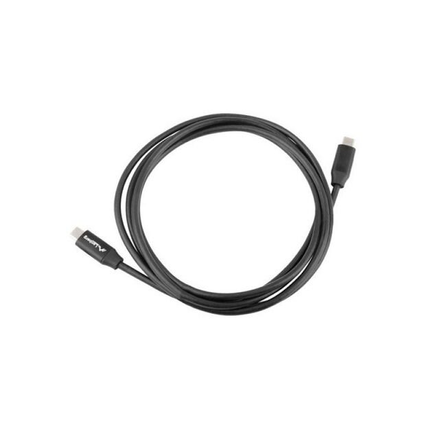 LANBERG USB-C CABLE 2.0 M/M 1.8M PREMIUM QC 4.0 POWER DELIVERY 60W BLACK CA-CMCM-40CU-0018-BK