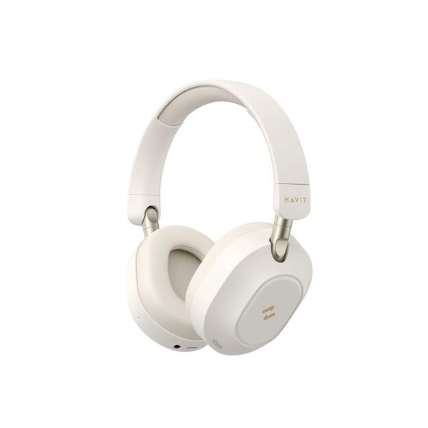 Havit H668BT Beige Wireless Bluetooth Headphones