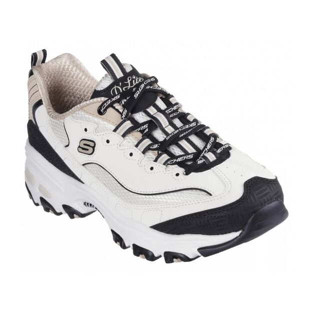 Skechers D\ Lites Retro Rewind 150536-NTBK Natural/Black
