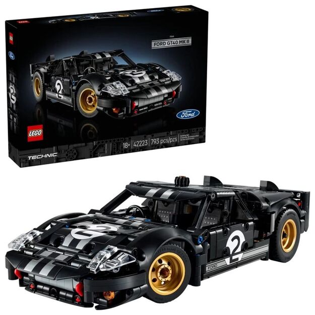 LEGO Technic 42223 1966 Ford GT40 MKII Race Car