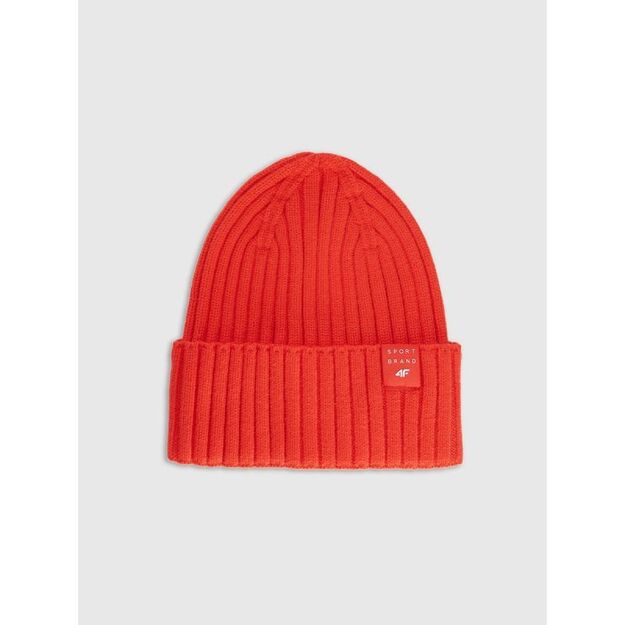 Children\ s beanie hat 4F 4FJRAW25ACAPM0755-62S