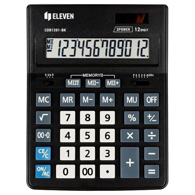 ElevenCDB1201-BK office calculator replaces Citizen