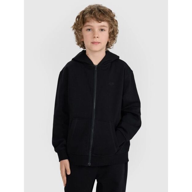 Boy\ s zip-up sweatshirt with hood 4F 4FJRMM00TSWSM2481-20S