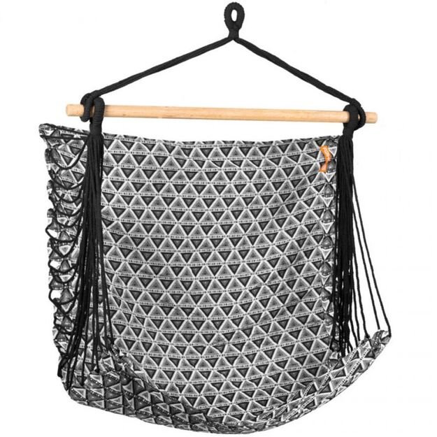 Spokey Bench Etno BK/WT 921916 Hammock Seat