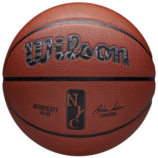 Wilson NBA Authentic City New York Ball WZ2016001XB Basketball