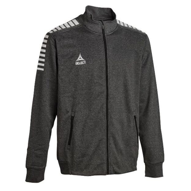 SELECT Monaco Sweatshirt Tren. ZIP grey