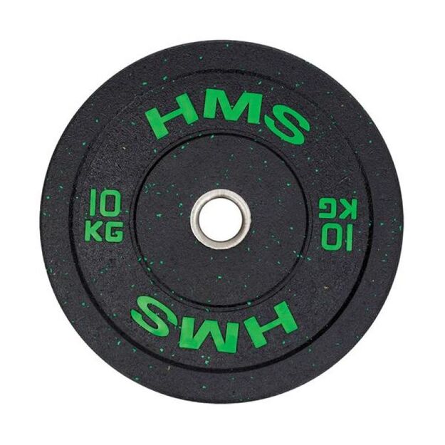 HMS BUMPER GREEN Olympic Plate 10 kg HTBR10 