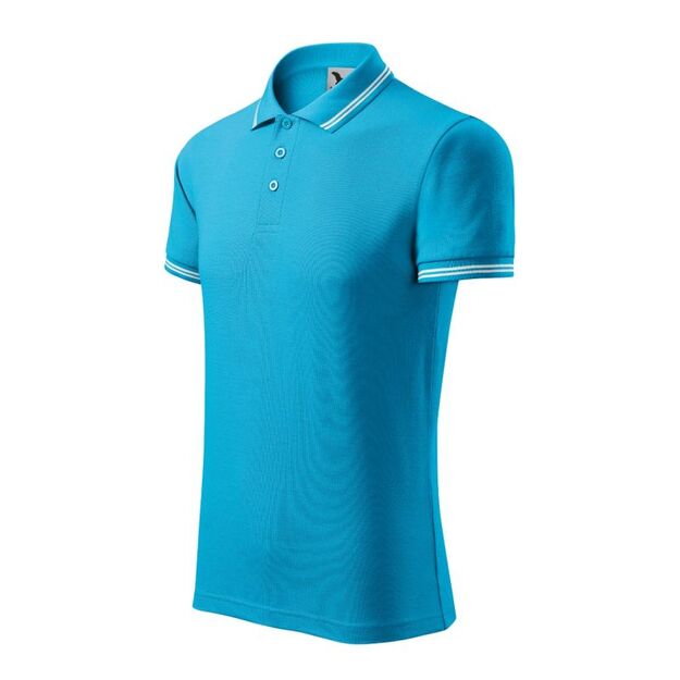 Malfini Urban M MLI-21944 turquoise polo shirt