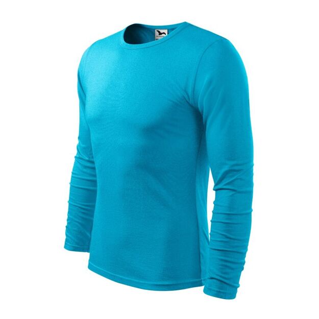 Malfini Fit-T LS M MLI-11944 turquoise T-shirt