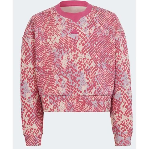 Adidas FI Allover Print SWT Jr HR5828 sweatshirt