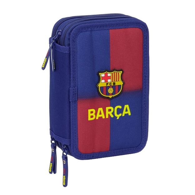 Pencil case with equipment FC Barcelona triple filled pencil case 36 PCS 412529857