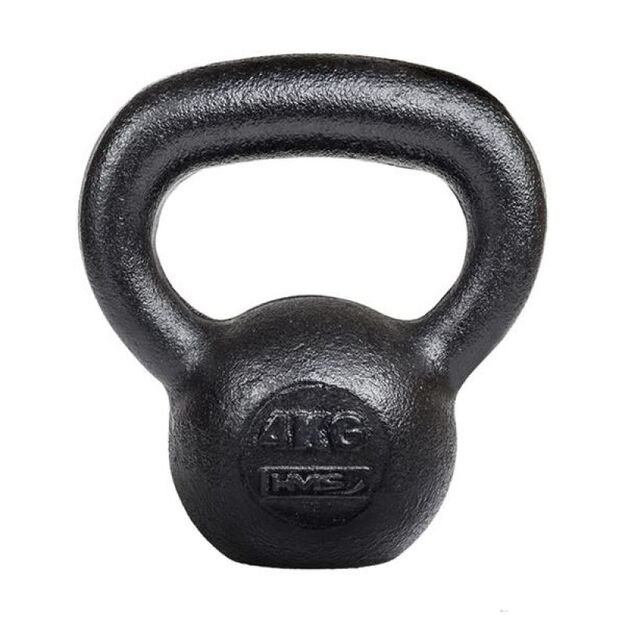 Cast iron kettlebell HMS KZG04 4kg