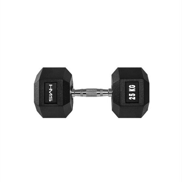 HMS HEX PRO dumbbell 25 kg