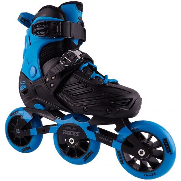 Roces Yep 3x90 Tif Rollerblades Black and Blue 400853 00001