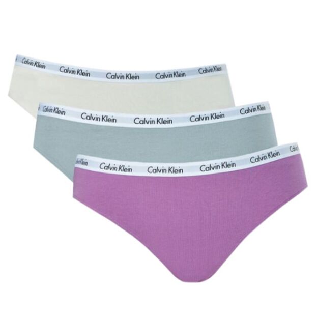CALVIN KLEIN WOMEN\ S 3-PACK BIKINI PANTIES