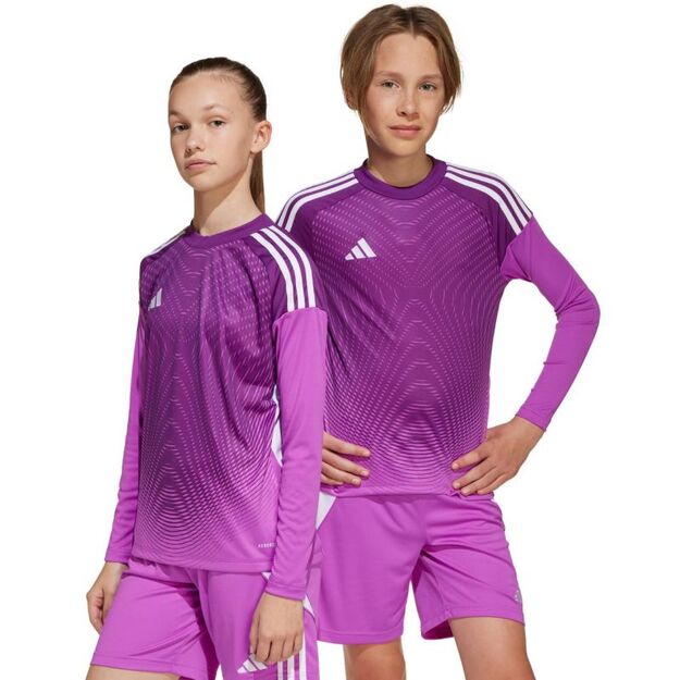 adidas Tiro 25 Competition purple kids\  goalkeeper jersey JJ1934