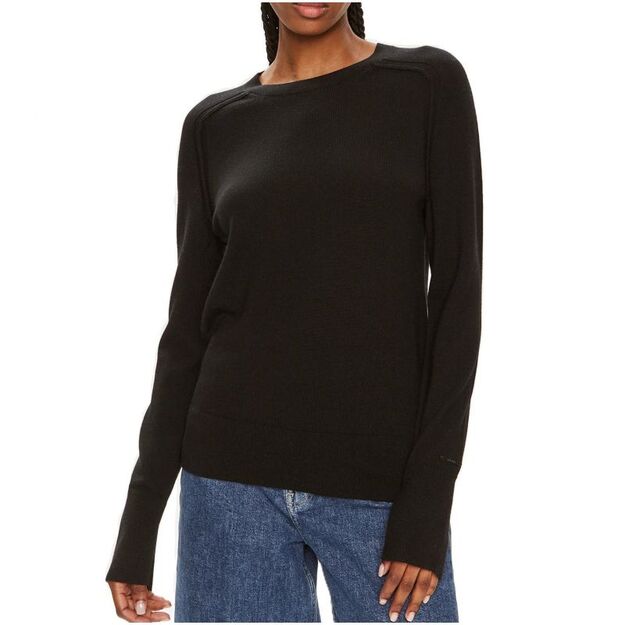 CALVIN KLEIN WOMEN\ S MERINO WOOL SWEATER