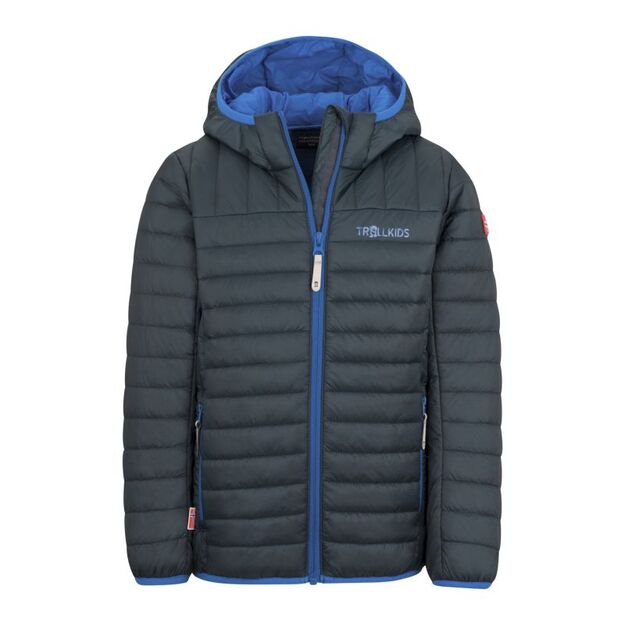 Trollkids Kids Eikefjord Jacket, dark navy/cobalt blue (463-110)