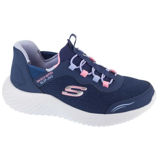 Skechers Slip-Ins: Bounder - Simple Cut 303585L-NVY Navy Blue 28