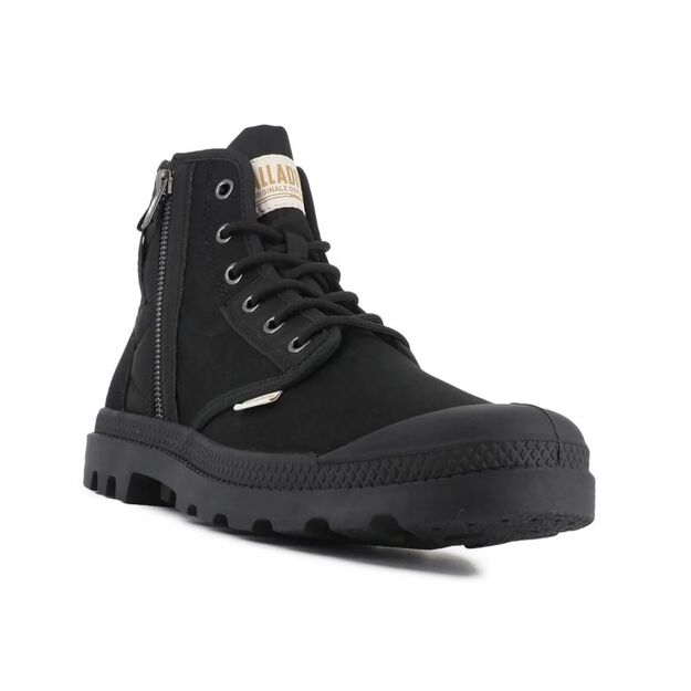 Palladium Pampa Detroit Zip 79500-008-M Black