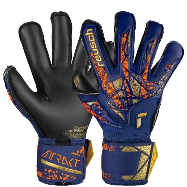 Reusch Attrakt Gold X Evolution Gloves M 54 70 964 4411