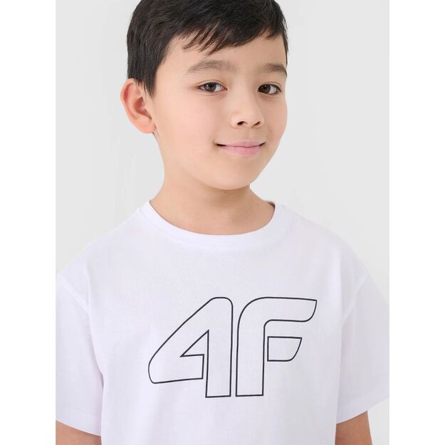 Boy\ s printed T-shirt 4F Junior 4FJWMM00TTSHM2331-10S