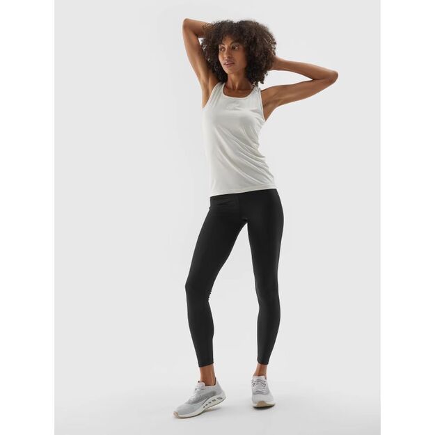 Women\ s 4F Mid-Rise Training Leggings 4FWAW24TFTIF301-20S