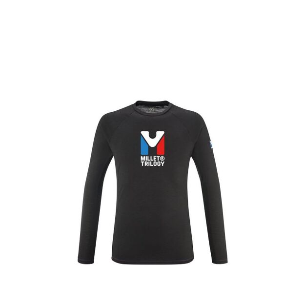 MILLET M Trilogy Wool Ts Ls black underwear