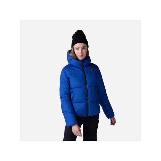 Rossignol W Puffy Hood Jkt Jacket Blue