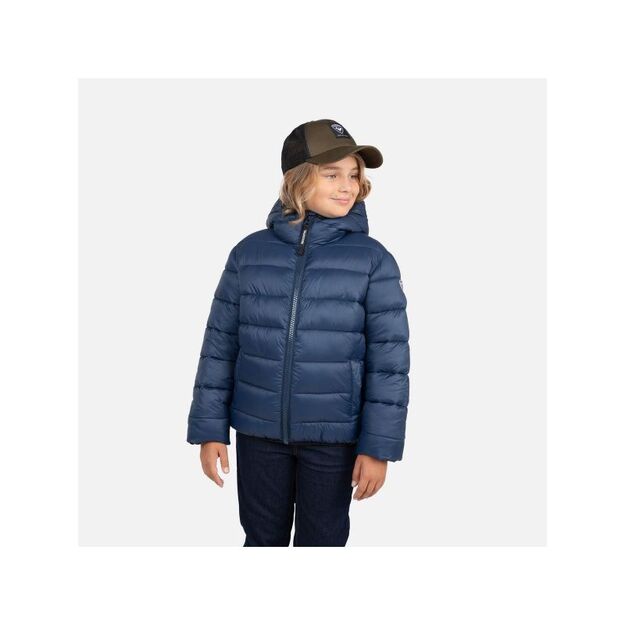 Rossignol Boy Lt Quilt Jacket Navy Blue