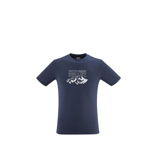 MILLET M Millet Mountain Ts Ss Navy Blue T-shirt
