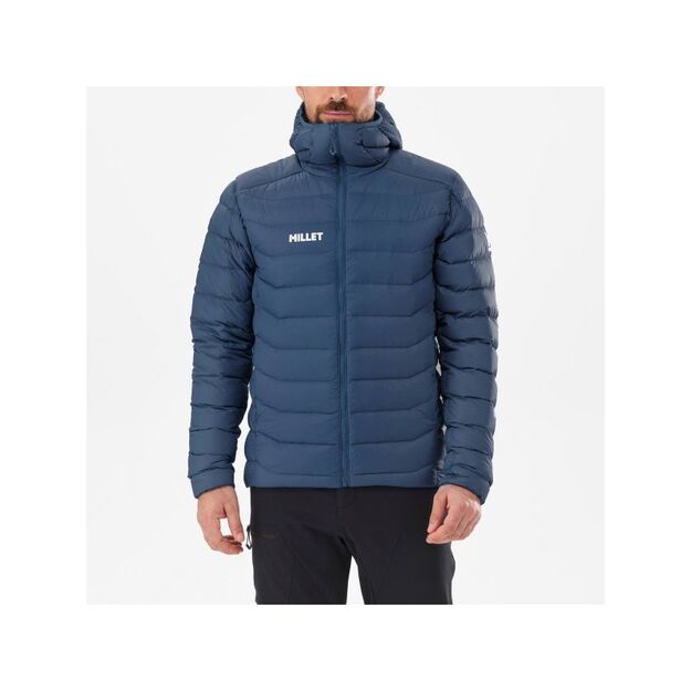MILLET M Kamet Down Hoodie Jacket Navy Blue