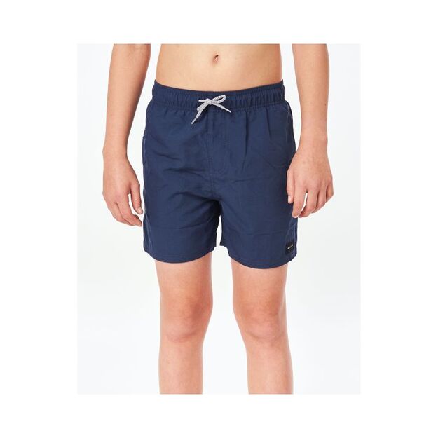 RIP CURL Offset Volley Shorts - Boy - Navy Blue