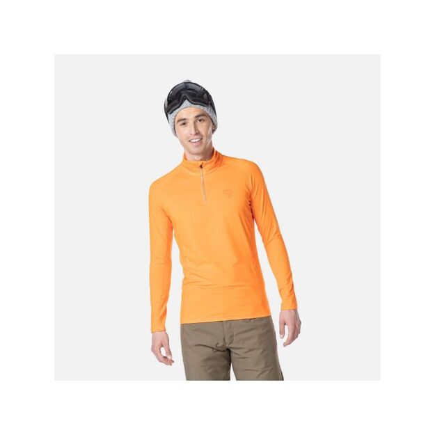 Rossignol Classique 1/2 Zip T-Shirt Orange