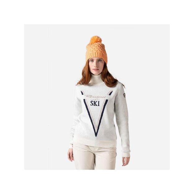 Rossignol W Victoire Tn Knit Sweater White