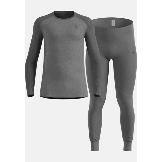 Odlo Set ACTIVE WARM ECO Special Set men\ s underwear size L Gray