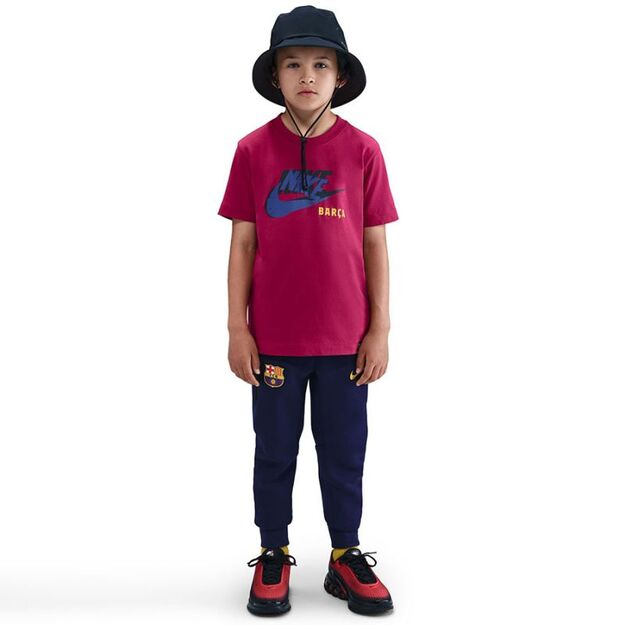 Nike FC Barcelona Soccer Big Kids T-Shirt HQ8362-620