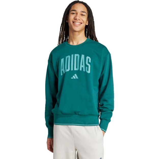 Men\ s adidas Collegiate Sweatshirt Green JM1733