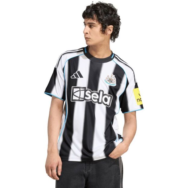 adidas Newcastle United FC 25/26 Home Men\ s Jersey White/Black JI7382