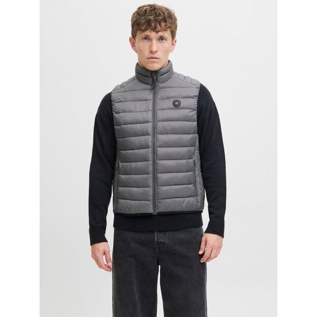 Jack&Jones men\ s vest JJEBRADLEY LIGHT BODYWARMER COLLAR NOO 12280973 CASTLEROCK