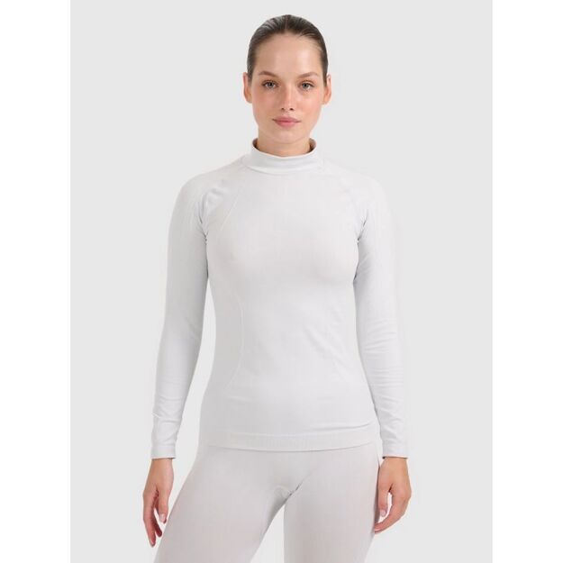 Women\ s seamless thermal underwear (top) 4F 4FWAW25USEAF216-27S