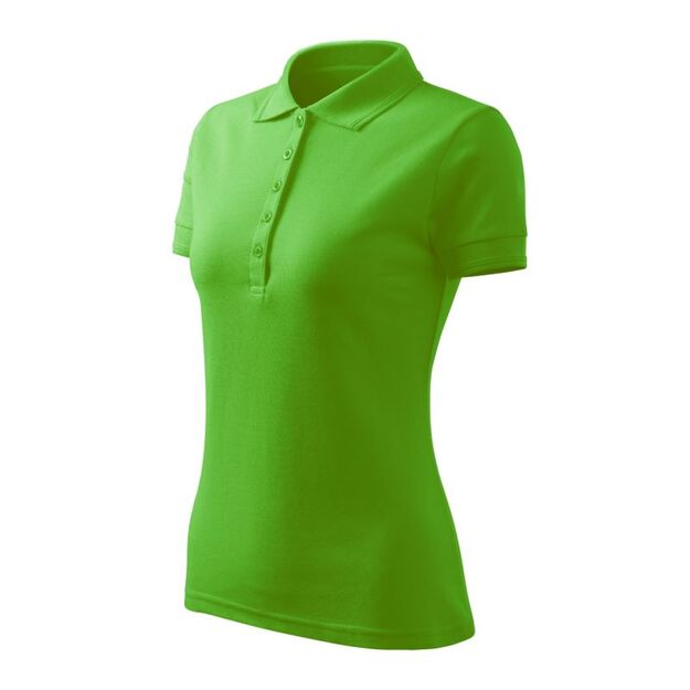 Malfini Pique Polo Free W MLI-F1092 green apple polo shirt