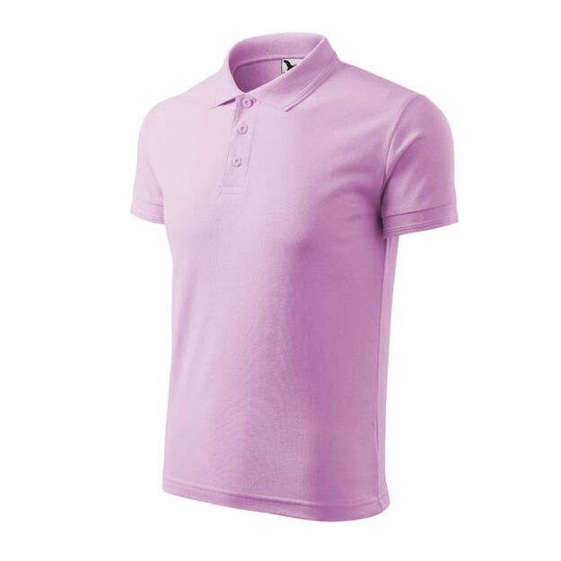 Men\ s Pique Polo Shirt (Orchid)