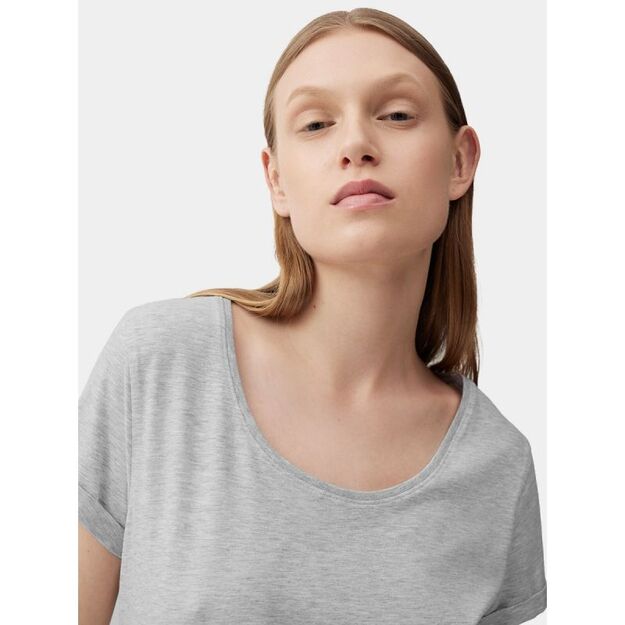 Women\ s regular plain T-shirt 4F 4FMM00TTSHF732-27M