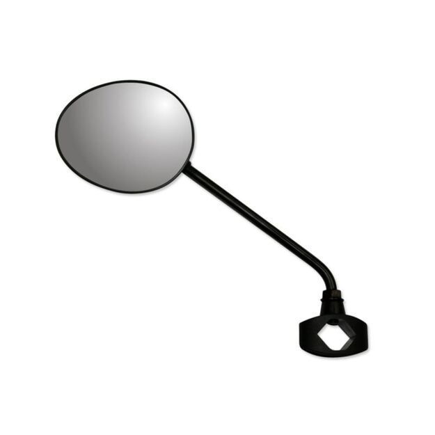 AJS short clamp mirror, black
