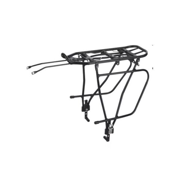 Luggage rack 24-28\ \  adjustable for aluminum disc, black