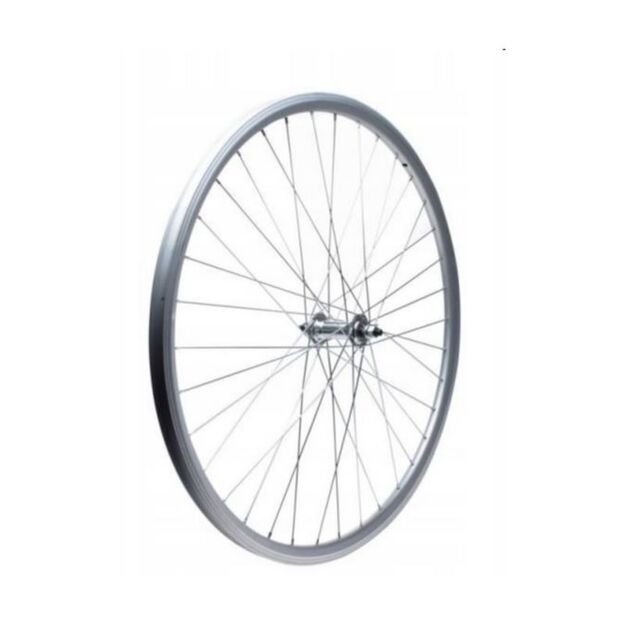 Wheel 26\ \  front cone O-silver/P-silver