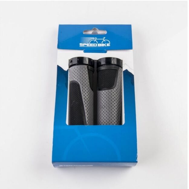 Black and gray screw-on grip