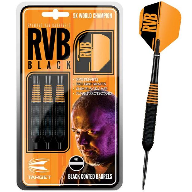 Target RVB Black darts 22g steel